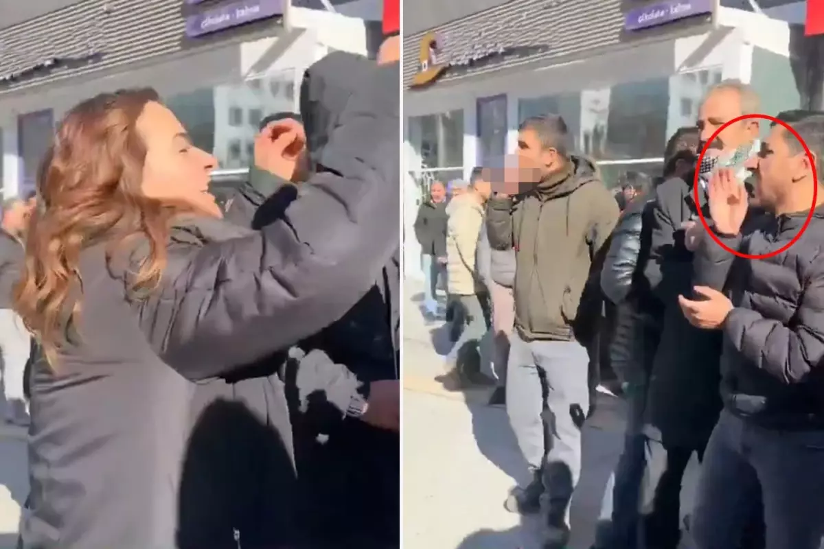 Kayyum protestolarında skandal anlar! İsrail lehine slogan attı