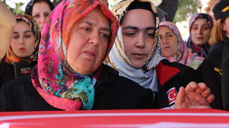 Kaza şehidi uzman çavuş, Kayseri'de son yolculuğuna uğurlandı