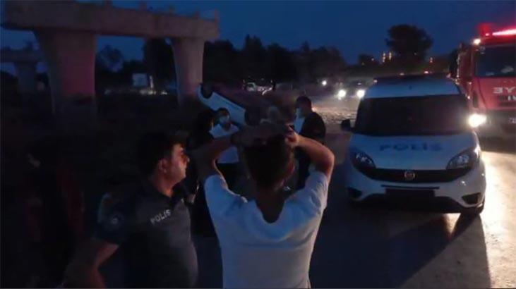 Kaza yaptı! 'Babam duyarsa ne yapacağım' dedi
