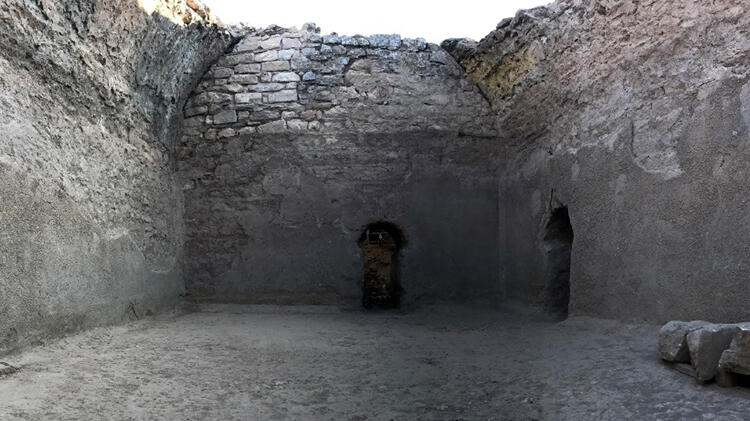 Kazılarında birbiriyle bağlantılı 4 sarnıç bulundu!