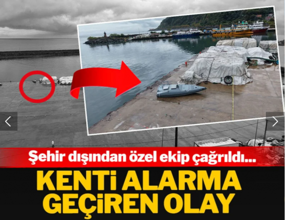 Kenti alarma geçiren olay! Şehir dışından özel ekip çağrıldı