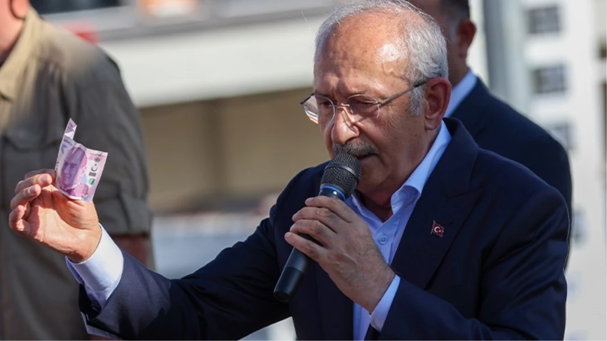 Kılıçdaroğlu, elindeki 200 TL'lik banknotla vatandaşlara seslendi: Asıl zammı yerel seçimlerden sonra göreceksiniz