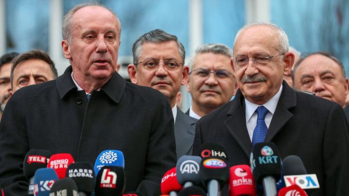 Kılıçdaroğlu ile görüşen İnce'den dikkat çeken ittifak mesajı: Menfaatler değil ilke ittifakları olmalıdır