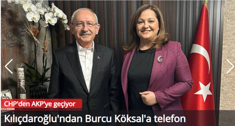 Kılıçdaroğlu'ndan Burcu Köksal'a telefon