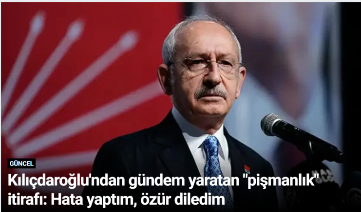 Kılıçdaroğlu'ndan gündem yaratan 