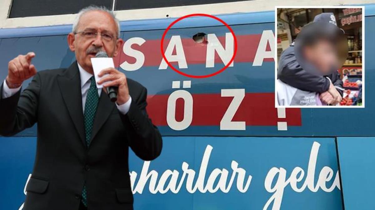 Kılıçdaroğlu'nun seçim otobüsüne Sakarya'da taşlı saldırı