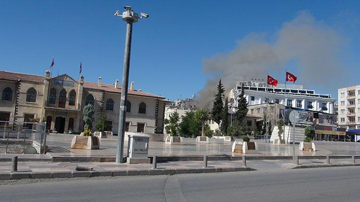 Kilis'te, atık kağıt deposu yangını