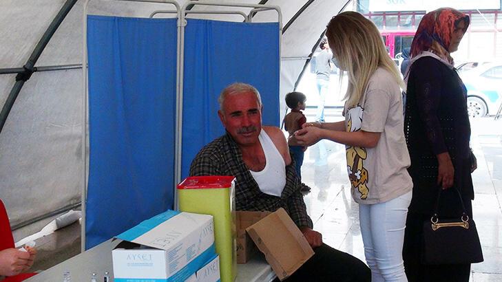 Kilis'te, koronavirüsten hastaneye yatanların yüzde 92'si aşısız