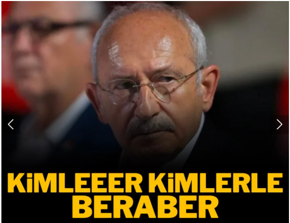 'Kimleeer kimlerle beraber'