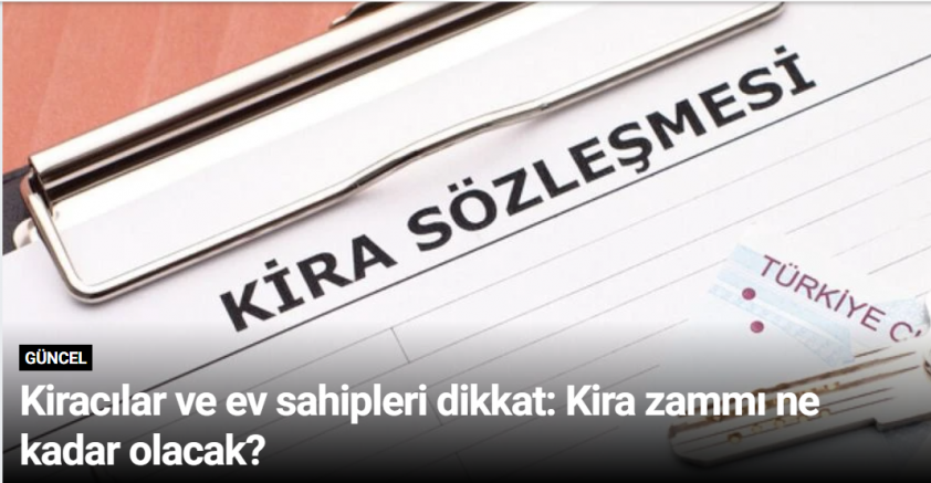 Kiracılar ve ev sahipleri dikkat: Kira zammı ne kadar olacak?