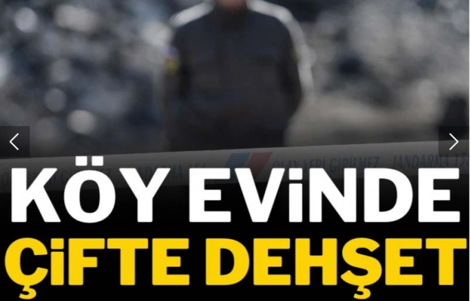 Kırşehir'de çifte dehşet! Yaşlı çift evlerinde öldürüldü