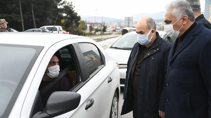 Kısıtlama ve karantinayı ihlal eden pozitif hasta, Vali Dağlı’ya yakalandı