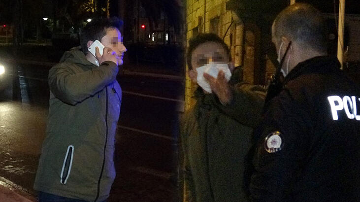 Kısıtlamayı ihlal eden alkollü sürücüden şok sözler!