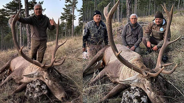Kızıl geyik avlayan eski başkan: Yasal olmayan hiçbir şey yapmadım