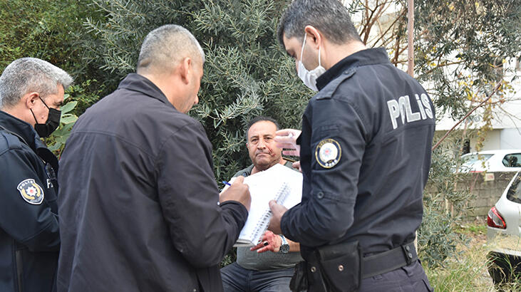 Kızını rehin alan damadını, elinden aldığı bıçakla yaraladı