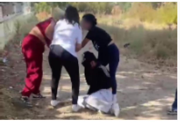 Kızların şoke eden görüntüsü: Isladılar, darp ettiler, saçından tutup sürüklediler