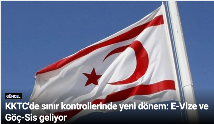 KKTC'de sınır kontrollerinde yeni dönem: E-Vize ve Göç-Sis geliyor