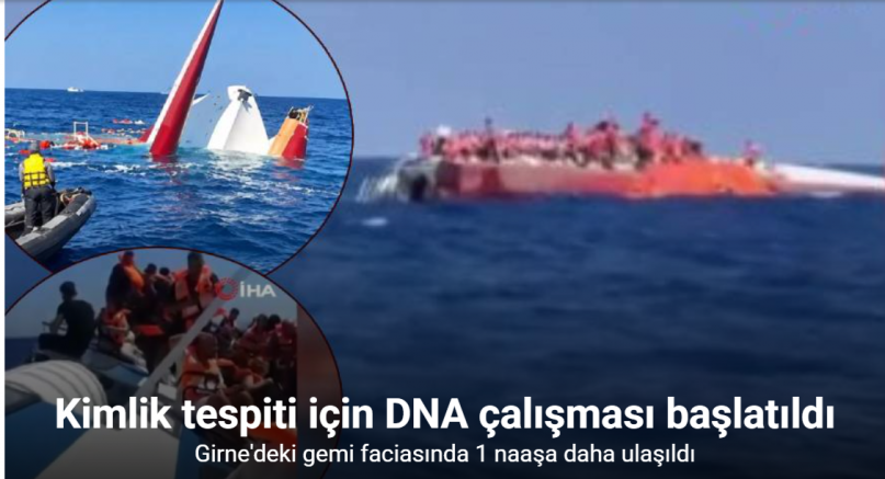 KKTC'deki gemi faciasında 1 naaşa daha ulaşıldı