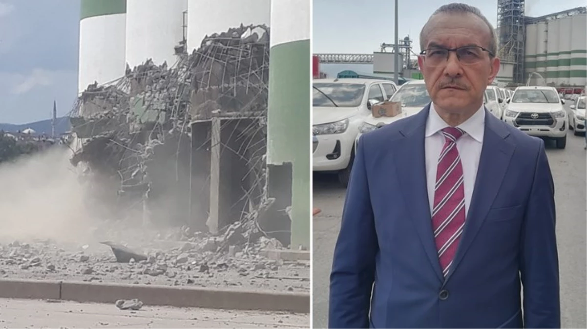 Kocaeli Valisi Yavuz: TMO deposundaki patlama buğday tozu sıkışmasından kaynaklı