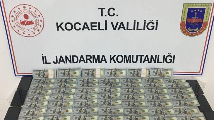 Kocaeli'de 675 adet sahte 100 dolar ele geçirildi