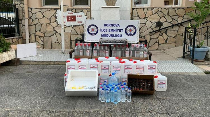 Kokoreççiye sahte içki baskını