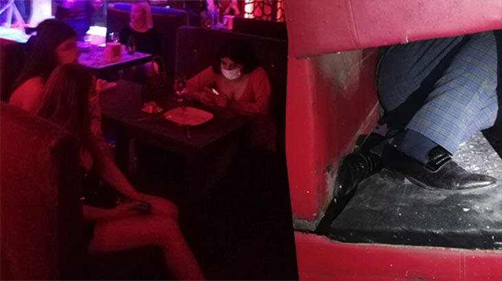 Koltukların arasında gizli bölmede yakalandılar