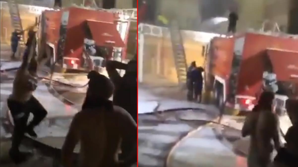 Komşuda kabus! Koronavirüs hastalarının tedavi gördüğü hastanede çıkan yangında 40 kişi öldü