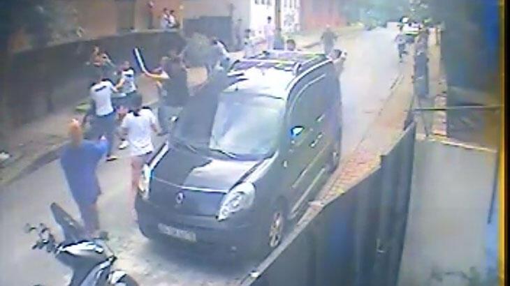 Komşuların 'misket' kavgası! Akılalmaz görüntüler