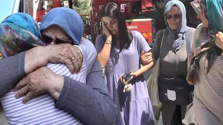 Komşuların mutluluk gözyaşları! Görür görmez sarıldılar
