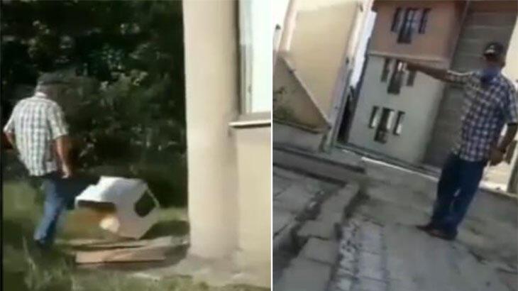 Komşularının kedi beslemesine sinirlendi! Tekmeleyerek parçaladı