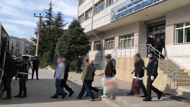 Konya'da tefeci operasyonu: 8 gözaltı