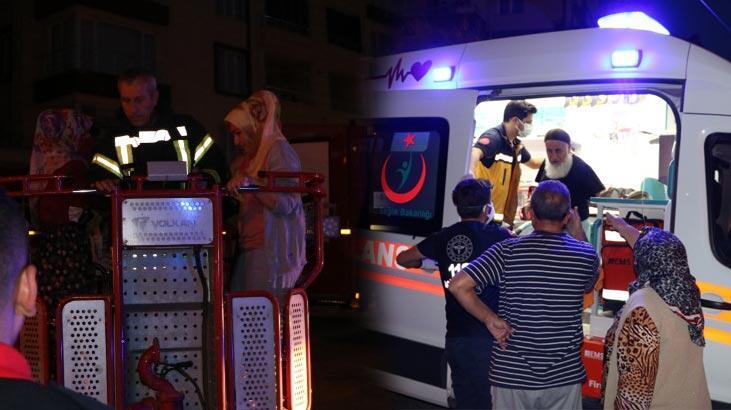 Korku dolu anlar! 10 kişi hastaneye kaldırıldı