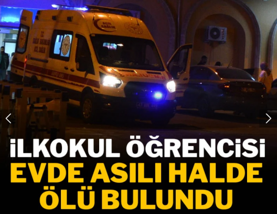 Korkunç olay! 11 yaşındaki çocuk evde asılı halde bulundu