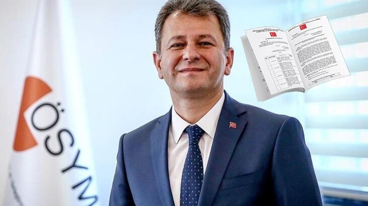 KPSS soruları sızdırıldı iddiası! ÖSYM Başkanı Halis Aygün görevden alındı