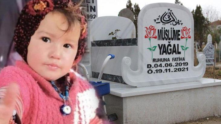 Küçük Müslüme’nin mezar taşı yürekleri sızlattı
