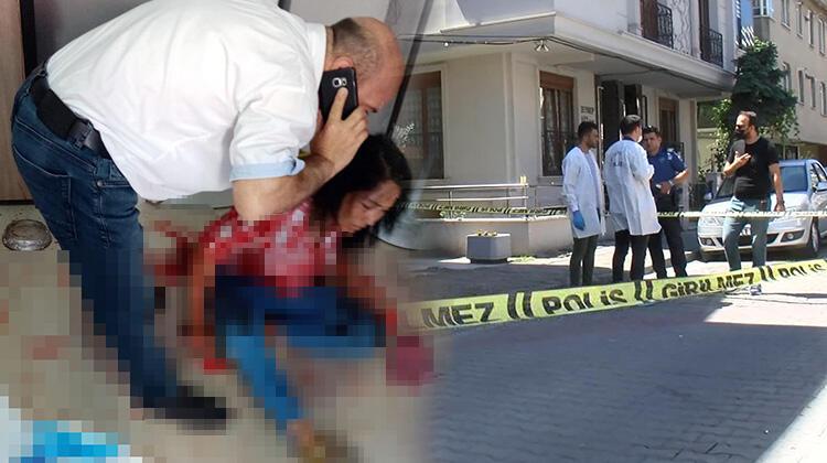 Küçükçekmece'de dehşet! Eşi iş yerinde defalarca bıçakladı