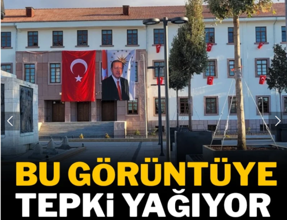 Malatya’da skandal olay… Cumhuriyetin 102. yılında Atatürk'e yer yok!