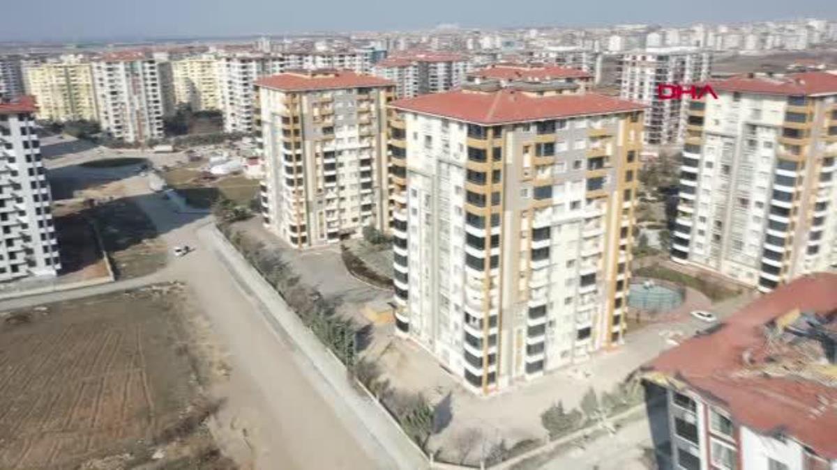 MALATYA Malatya'da yeni yapılan lüks sitelerin büyük bölümü hasarlı