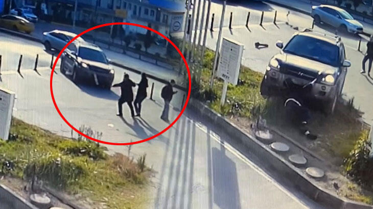 Maltepe'de İranlı kadının öldüğü feci kaza kamerada