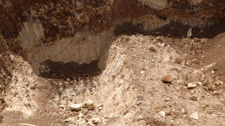Mardin'de kaçak kazıya suçüstü! 5 kişi yakalandı