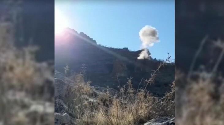 Mardin'deki 'Eren-5' operasyonunda 1 sığınak ve 7 depo imha edildi