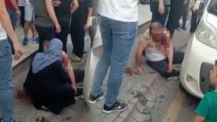 Markette taciz iddiası! Dükkanı basıp sahibini darbettiler