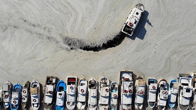 Marmara Denizi'nin güney kıyılarında müsilaj azaldı!