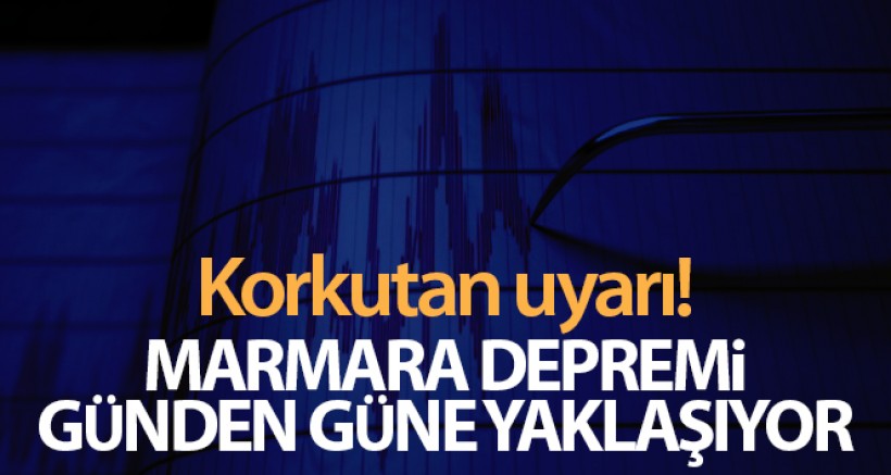 Marmara Depremi günden güne yaklaşıyor