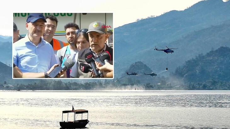 Marmaris'te en büyük risk! Soylu ve Kirişci'den flaş açıklamalar