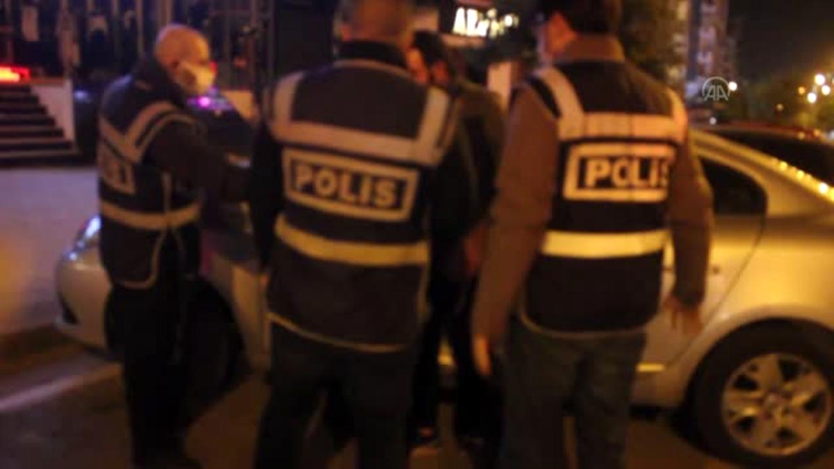 Maske takmayan sürücüye ceza uygulandı