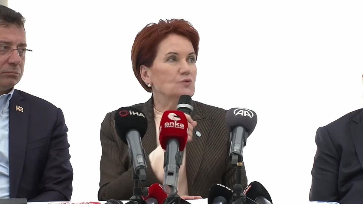 Meral Akşener, Hatay'da: 