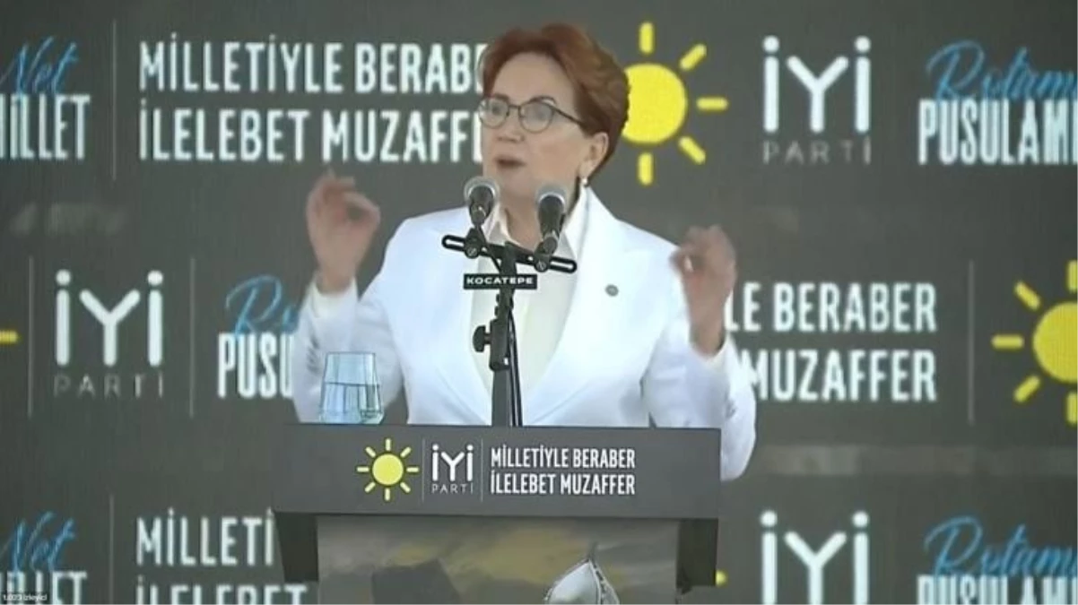 Meral Akşener'den Kılıçdaroğlu'na zehir zemberek sözler: Seçimde önce koltuk diyenlerle uğraştık