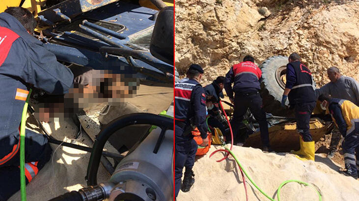 Mersin'de feci ölüm! Kepçenin altında kalarak hayatını kaybetti