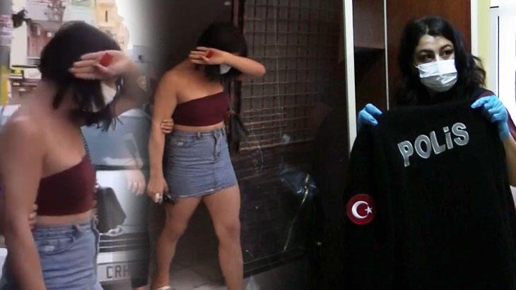 Mersin'de fuhuş baskını! Evde bulunanlar polisi de şaşırttı